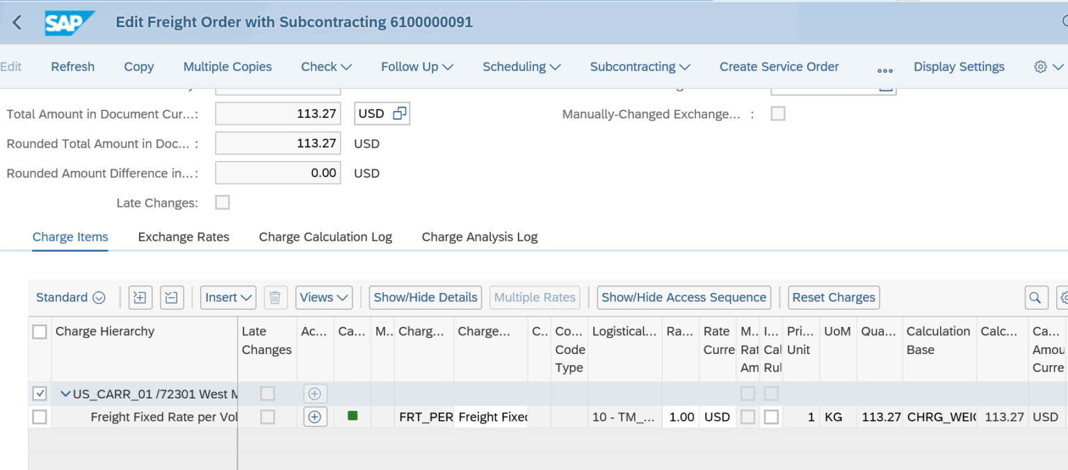 Mastering Dimensional Weight Profile in SAP TM
